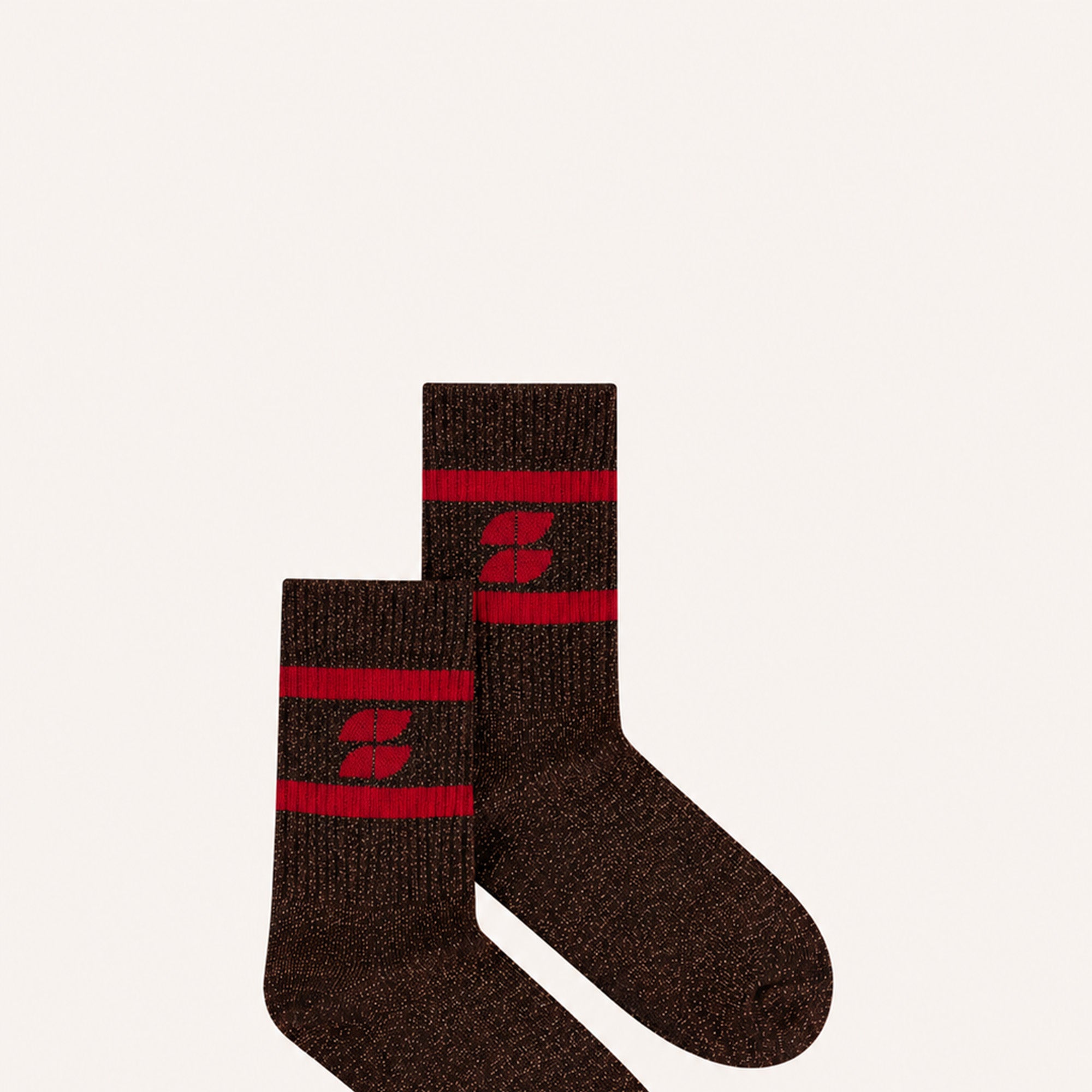 Socken Logo Glitter