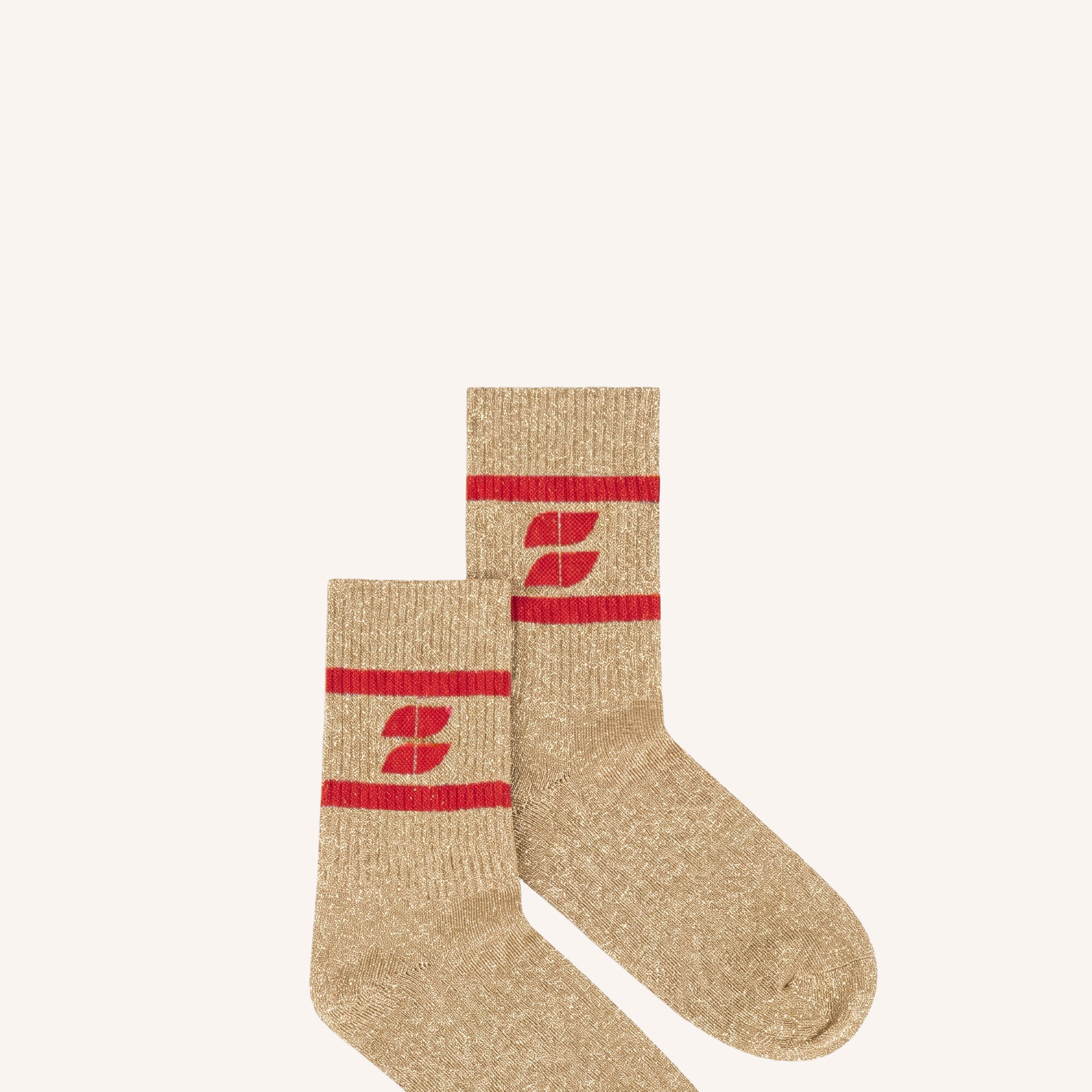 Socken Logo Glitter