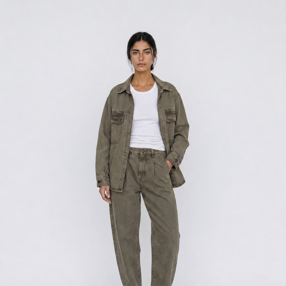 Oversized Jeansjacke Veronica