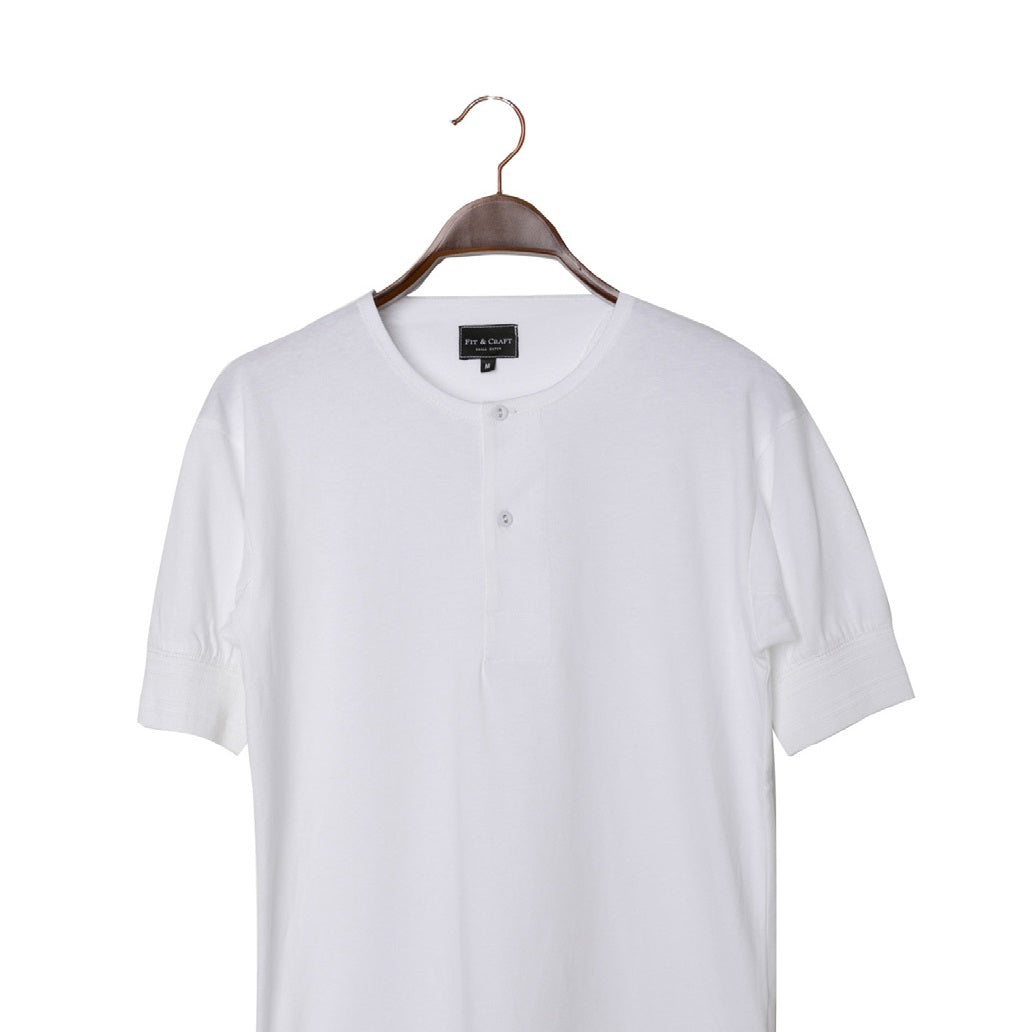 fit & craft | Amalthea kurzarm shirt weiß