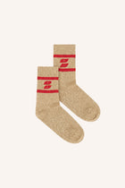 Socken Logo Glitter