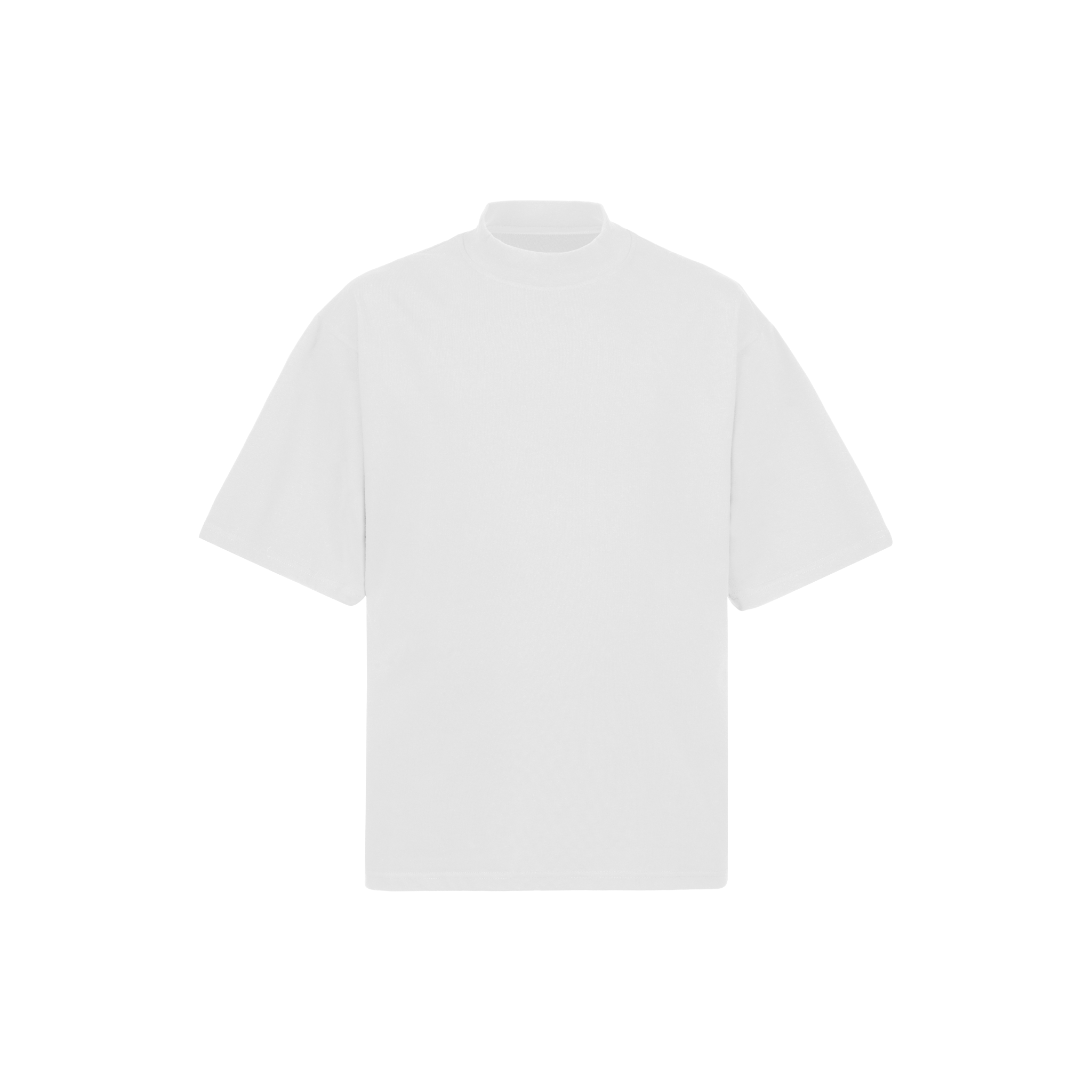 Agapi - Oversized T-Shirt Stehkragen