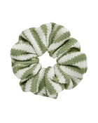 Scrunchie Knitted Stripes – gestrickter Haargummi