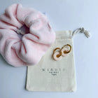 Ohrring & Scrunchie Set