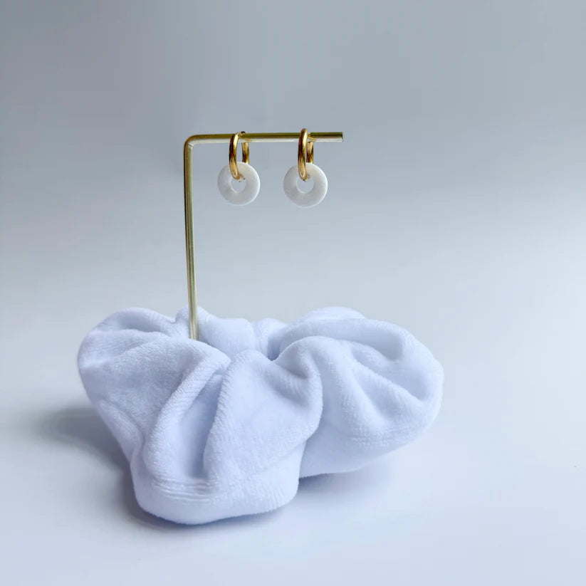 Ohrring & Scrunchie Set