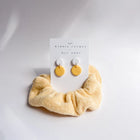 Ohrring & Scrunchie Set