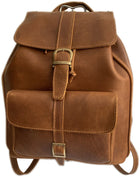 Echtleder Rucksack Ippokratis Klassischer Unisex-Rucksack