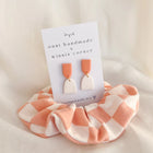 Ohrring & Scrunchie Set