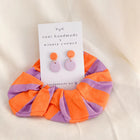 Ohrring & Scrunchie Set