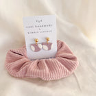 Ohrring & Scrunchie Set