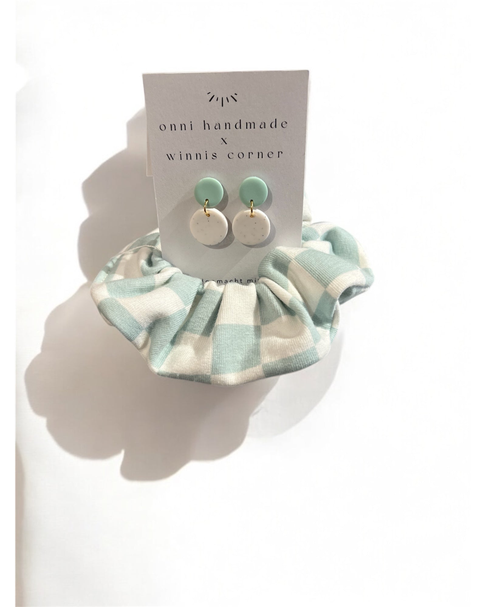 Ohrring & Scrunchie Set