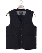 fit & craft | WESTE- MNEME VEST Shashiko indigo blau